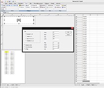 FLEXIMARK Software table sequence programvara
