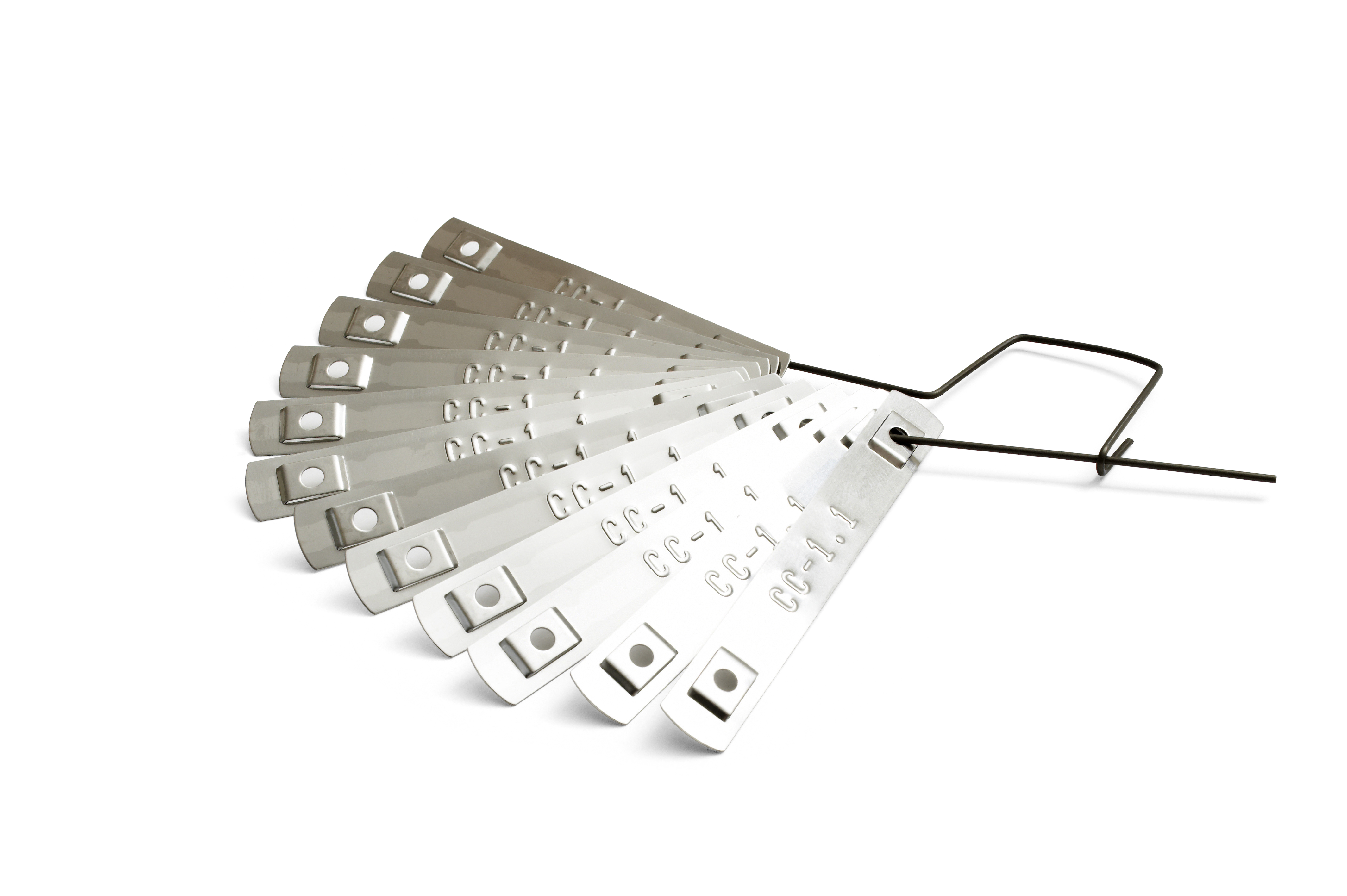 FLEXIMARK® Customised acid resistant stainless steel marking. FLEXIMARK® Customised acid resistant stainless steel marking.