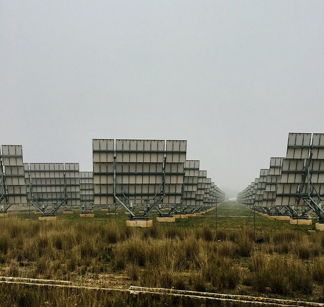 Solar photovoltaic park in Spain