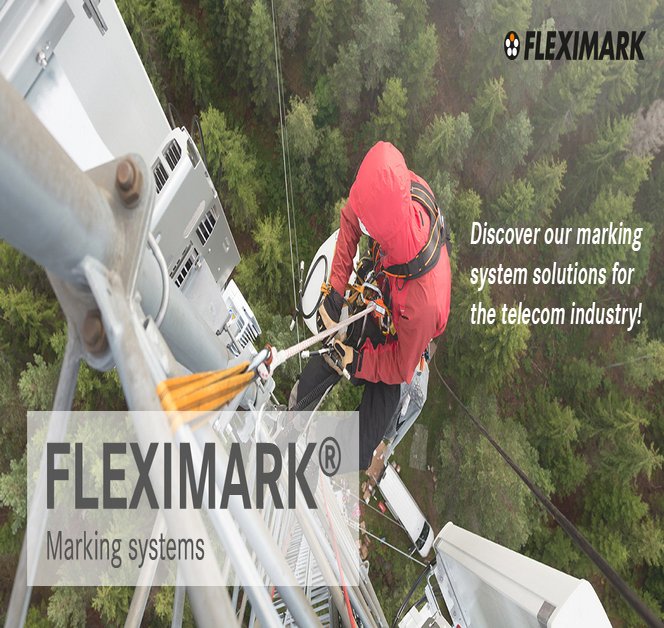 FLEXIMARK märkning för Telecom, fiber och 5G
